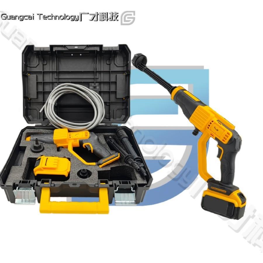 大功率洗车枪家用高压洗车器锂电洗车水枪便携式锂电池无线洗车机