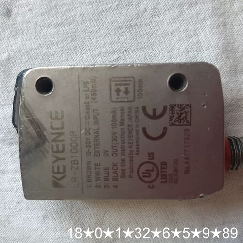 KEYENCE激光传感器LR-ZB100CP
