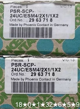 【】安全继电器PSR-SCP-24UC/ES