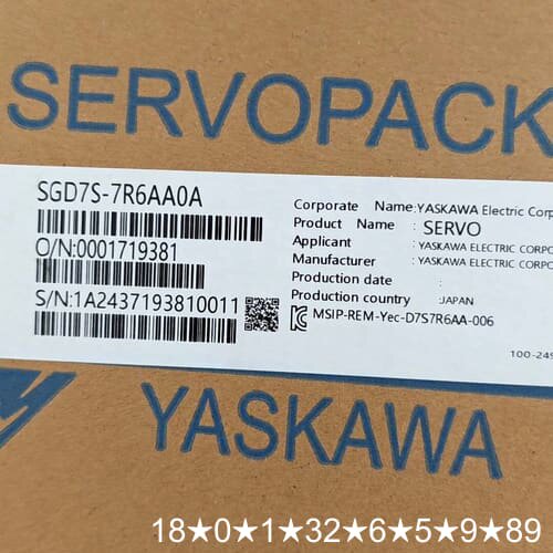 【】伺服驱动器 SGD7S-7R6AA0A、SG