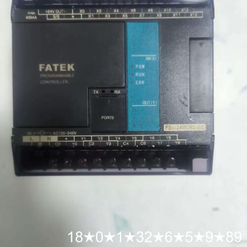 永宏PLC主机，型号FBS-24MCR2-AC，AC100-