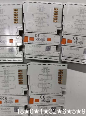 BECKHOFF模块，型号EL3064、EL2004、E
