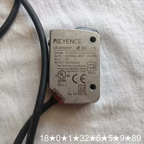 KEYENCE激光传感器LR-ZH500P