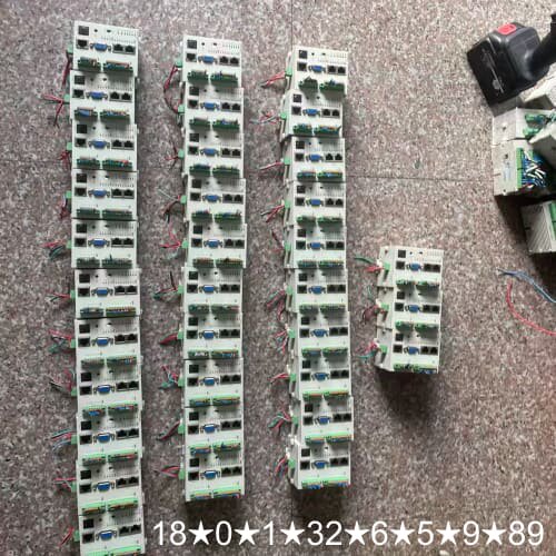 PLC总线高速模块DVP10MC11T 共34台（其