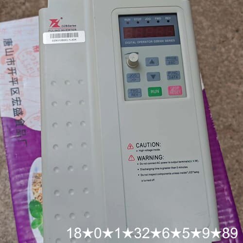 富凌变频器DZB312B003.7L4DK，成色如图