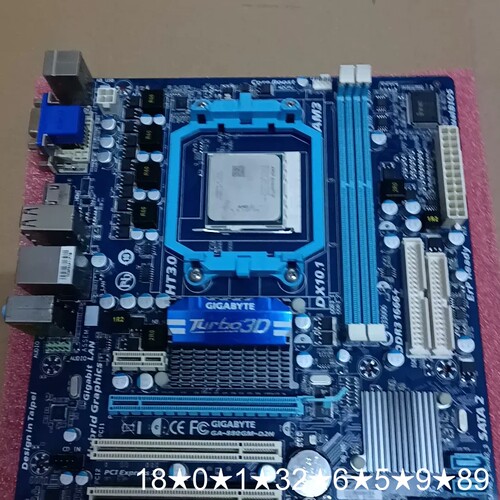 GA-880GM-D2H主板 880G芯片集显 上AM3