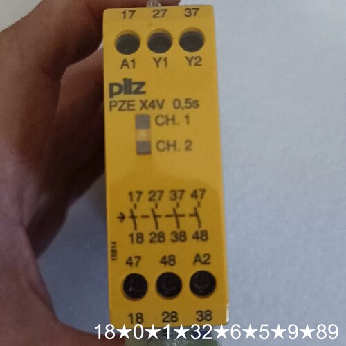 774580 安全继电器，，剩余