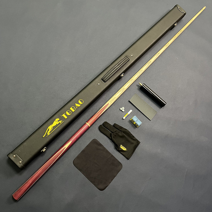 Ash Wood Small Head Billiard Cue Chinoiserie Snooker Black Eighty-Nine Ball High-End 3/4 Split Beginner Table Cue