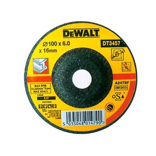 100mm中突式 DEWALT 金属研磨片 全新得伟 DT3457