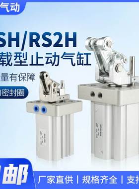 重载型止动阻挡气缸RSH/RS2H/RSA20/32/50/63/80-15/30/40DLBMTL