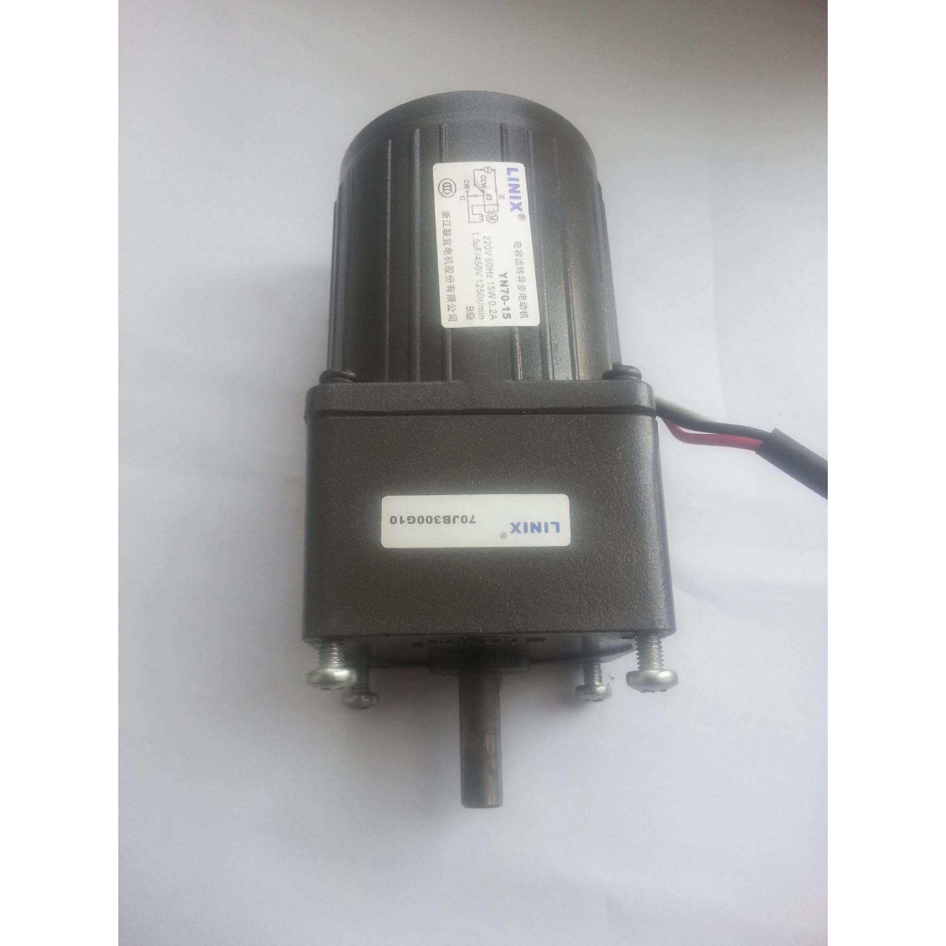 LINIX 70JB300G10电容运转异步电动机YN70-15浙江联宜马达15W