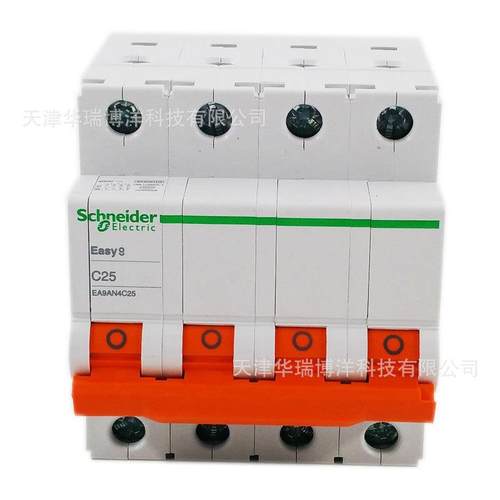 EA9AN 4P C25A小型断路器EA9微型断路器EA9AN4C25空气开关