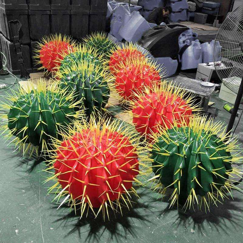 LED仙人掌仙人球造型灯 户外景观亮化仿真植物灯 灯光节产品