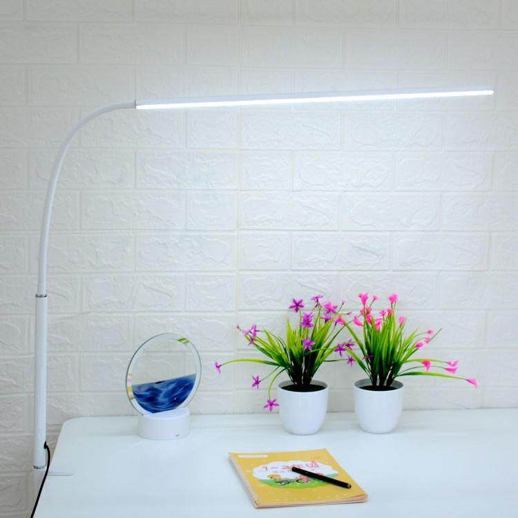 工作台灯智能LED长条夹灯灯大瓦数夹子灯专用护眼高亮度夹式学习