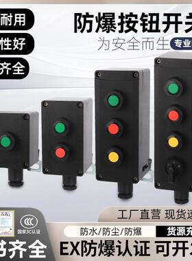 BZA8050粉尘防爆防腐控制按钮一启动一停止按钮开关LA8030-2