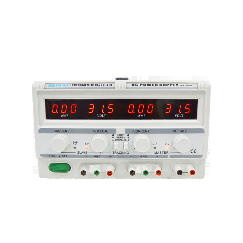 龙威可调线性直流稳压电源30V5A双路数显直流稳压电源TPR-3005-2D