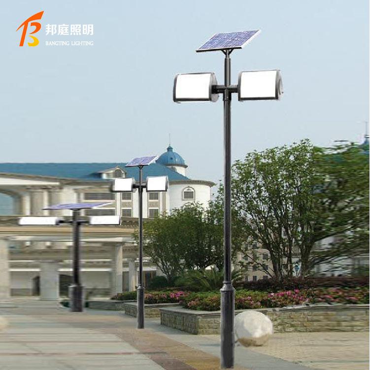 邦庭庭院灯户外3米景观灯led公园小区防水灯笼中式仿古太阳能路灯