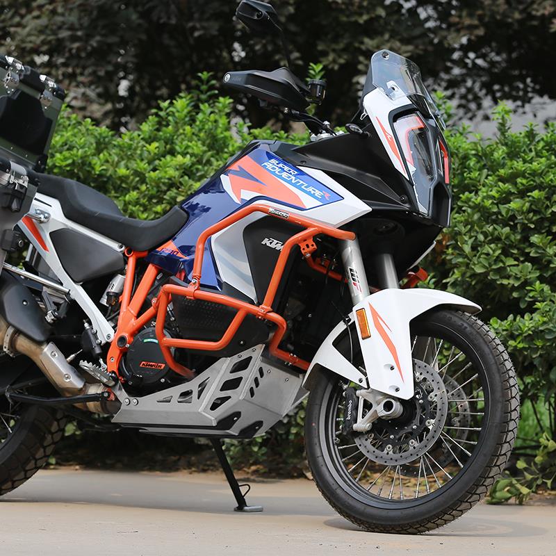GSADV适用22款KTM1290ADV护杠改装保险杠底板保护装甲大灯护网
