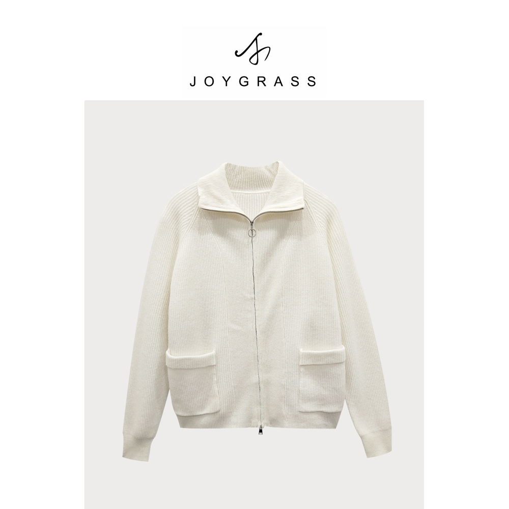 真实库存【超能小太阳专享】JOYGRASS(乔伊)全羊毛针织衫Z-03353