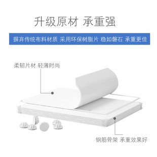 柜子隔板卧室储物柜宿舍小型衣橱隔断分层架 衣柜收纳神器放衣服
