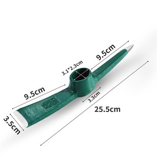 镐头户外洋镐十字镐小洋镐锄头全钢挖桩土树根神器挖笋专用工具镐