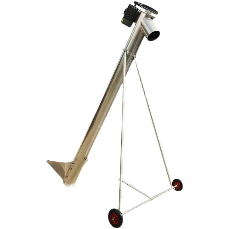 镀锌蛟龙螺旋输送机绞龙提升机上料机饲料沙子玉米塑料颗粒上料机