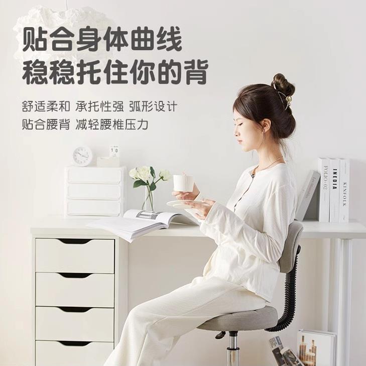 吧台椅家用现代简约收银台转椅子前台高脚凳升降旋转靠背滑轮圆凳