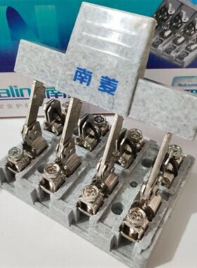 厂家南菱单投闸刀开关4P80A HK1N-80/4F光伏开启式隔离刀闸紫铜