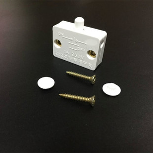 衣柜单控开关门碰开关自动亮灯开门灯亮关门灯灭床头柜酒橱柜门控