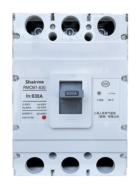 上海人民塑壳断路器RMCM1空气开关1250A空开630A800A三相3P四线4P