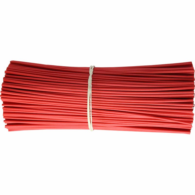 pvc料铁丝扎带500米 遮阳网包胶电镀锌铁芯扎丝 电工包塑铁芯扎线