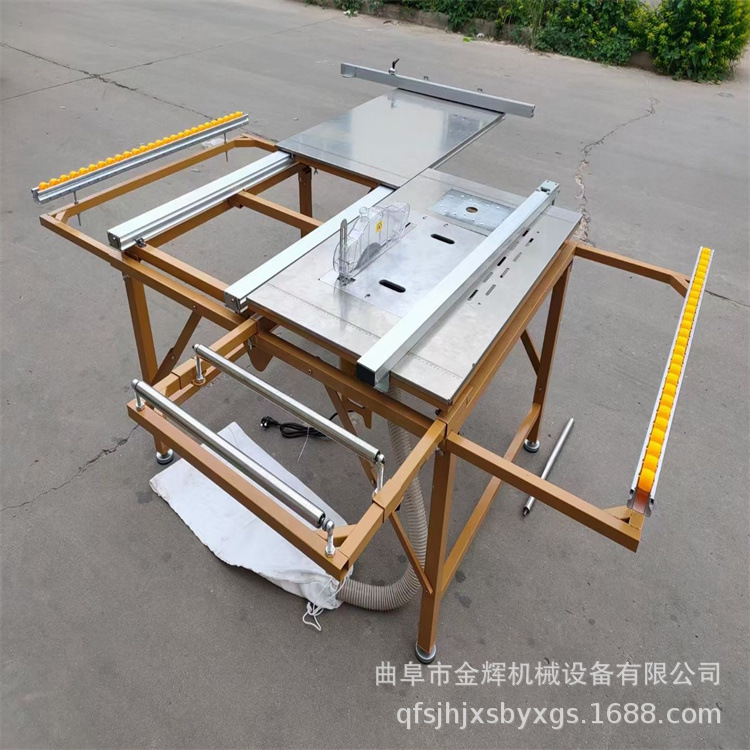 木工便携式无尘子母锯 承重力强 不锈钢台面推台锯