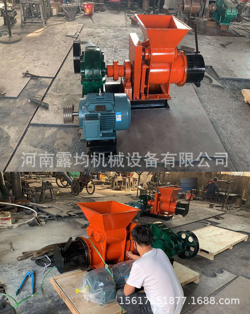 小型黏土砖瓦设备粘土真空练泥机陶瓷黏土瓦机械陶泥练泥挤出机