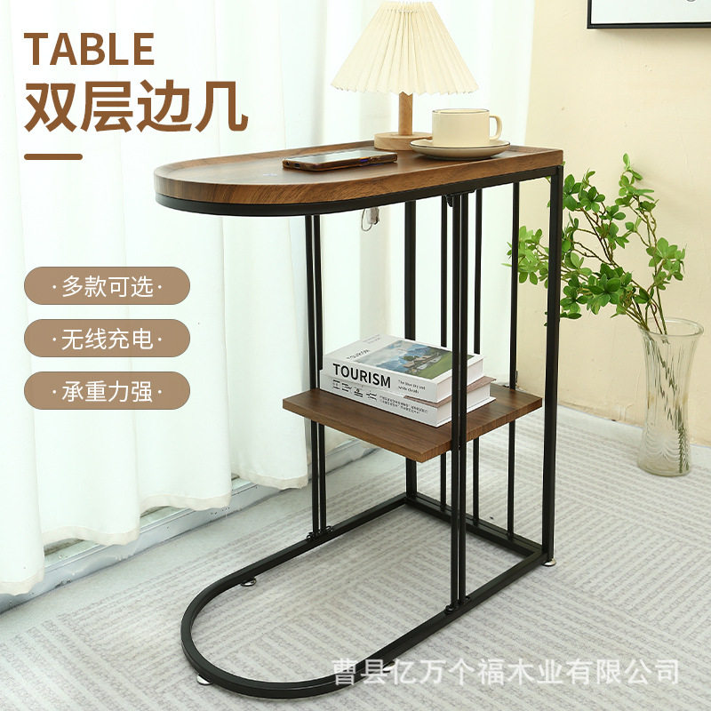 边几实木茶几茶桌北欧小桌子迷你角几小方桌沙发边桌电脑桌床头桌