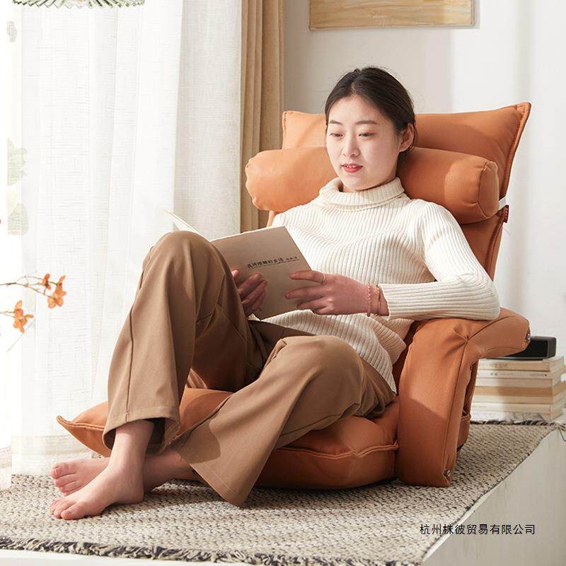 懒人沙发飘窗榻榻米单人小沙发可躺可睡床上家用靠背椅子卧室坐垫