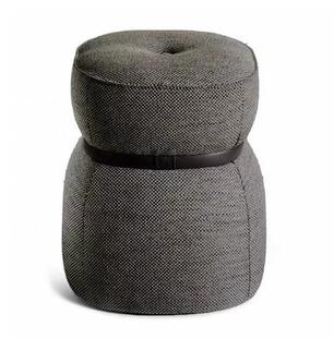 3Y意式 凳家用休闲小矮凳衣帽间沙发凳雪人凳简约梳妆 圆凳客厅换鞋