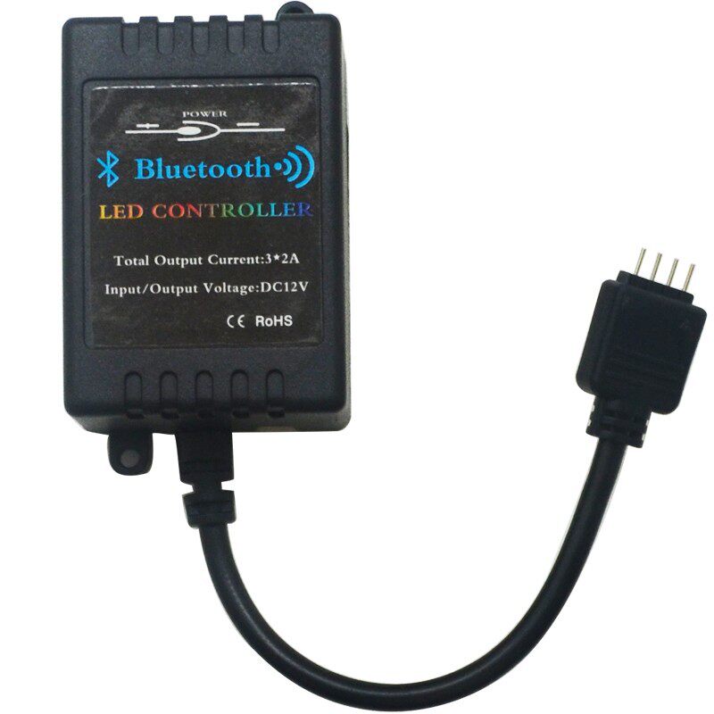 IOS/Android蓝牙BluetoothRGBLED控制器音乐声频KTV使用