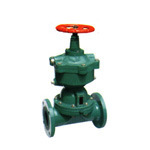 EG6B41J气动衬胶隔膜阀 英标气动隔膜阀 常闭式英标隔膜阀