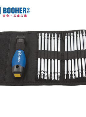Booher宝合套装工具 28合1两用螺丝批组套 BH1900101