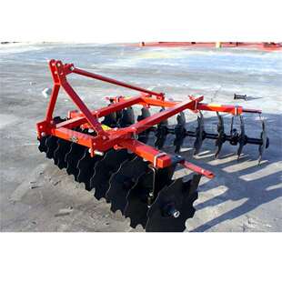 拖拉悬挂式圆盘耙农用平地土壤耕整机轻质土壤播前整地设备