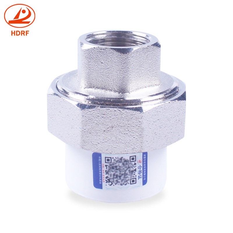 PPR内外丝铜活接加厚 双外丝铜活接202532 25X1/2 20X3/4