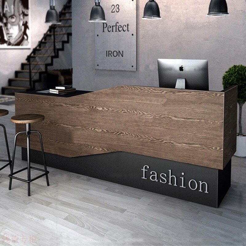 工业风复古收银台吧台服装店铺柜台餐厅咖啡公司前台接待台,商业/办公家具,操作台,淘宝优惠券,粉丝福利购,淘宝优惠卷