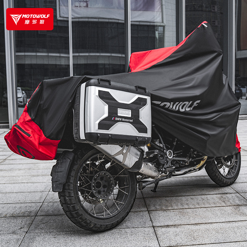 摩托车防晒车衣防雨水防尘大号车罩机车大排量牛津布遮阳隔热车套