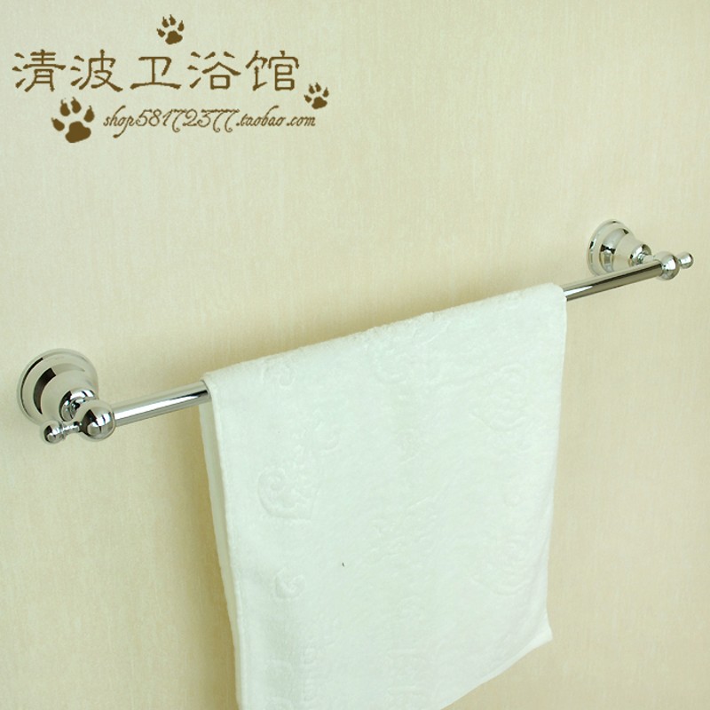 新上市!雪国 铜单杆毛巾架 欧式毛巾杆 卫生间卫浴五金挂件