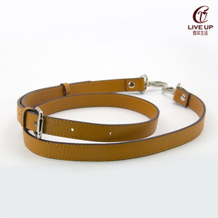 驼色荔枝纹女士斜挎包带包包带子单肩书包带背包带子肩带包包背带