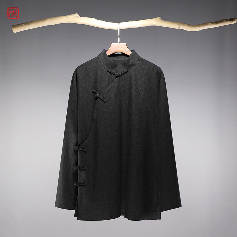 冬季民国风男装斜襟马褂棉袄复古中国风盘扣棉衣男女短款长衫棉服
