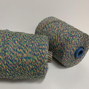 段染渐变100纯棉蕾丝手编毛线儿童帽子棉线钩针手工diy编织材料包