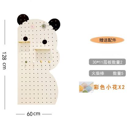 新款洞洞板实木墙上置物架木质墙壁挂墙书架隔板收纳架搁板墙面架