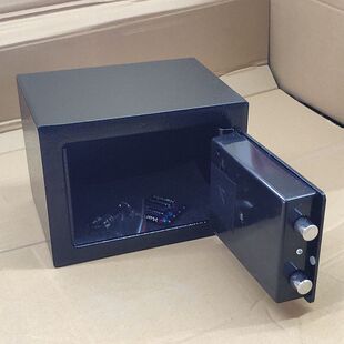保管箱床头柜保管箱电子保险箱 保险箱17E家用小型防盗保险柜密码