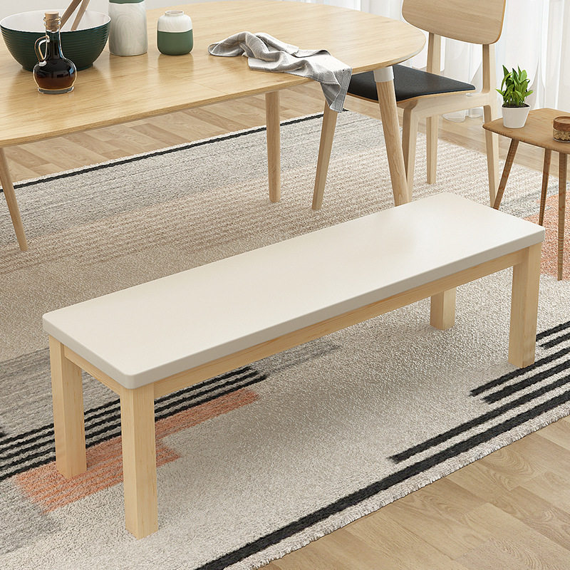 简约实木长条换鞋凳优选